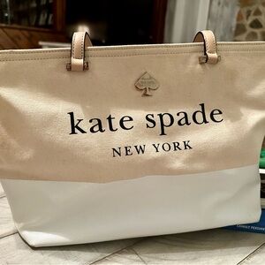 GUC Kate Spade New York Canvas Tote